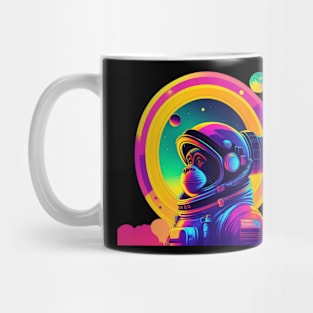 Monkey Astronaut Mug